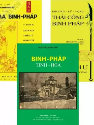 Bộ 3 Cuốn Sách Binh Pháp Kinh Điển