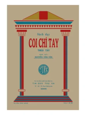 Sách Dạy Coi Chỉ Tay Theo Tây