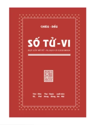 Số Tử Vi – Chiêu Đầu – XB 1931