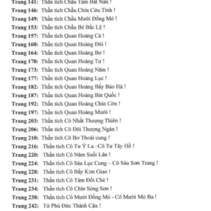 Sự Tích Hội Đồng Tứ Phủ