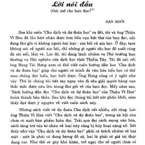 Hướng Dẫn Đọc Chu Dịch Với Dự Đoán Học Của Thiệu Vĩ Hoa – Hàn Khởi, Bàng Tài Hưng