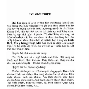 Mai Hoa Dịch Số – Triệu Khang Tiết