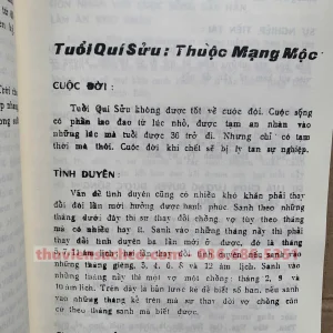Tử Vi Trọn Đời (Nam Mạng – Nữ Mạng)