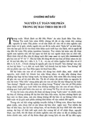 Lý Thuyết Tam Nguyên Cửu Vận