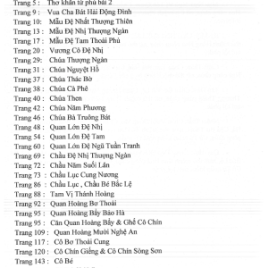 Tam Phủ Công Đồng Tứ Phủ Vạn Linh