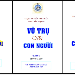 Sách Thông Thiên Học: Vũ Trụ Và Con Người – Nguyễn Văn Huấn (3 Tập)