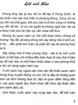 Xây Dựng Nhà Ở Theo Phong Thủy Thiên Văn Địa Lý
