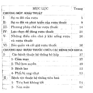 999 Bài Thuốc Ngâm Rượu – Mẫn Đào