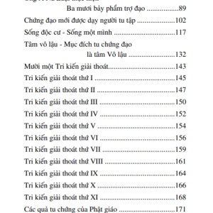 37 Phẩm Trợ Đạo (Ba Mươi Bảy Pháp Trợ Đạo) – Thích Thông Lạc
