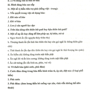 Bùa Chú Thông Thần Vạn Vật Linh