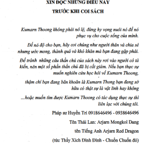 Bùa Ngải Thái Lan – Bộ 3 quyển