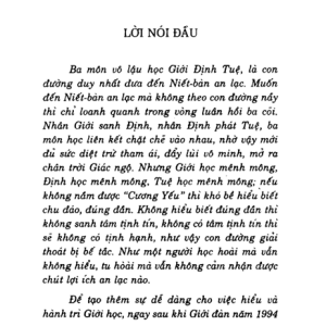 Cương Yếu Giới Luật – Thích Thiện Siêu