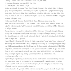 Đổi Vận Cho Người Mệnh Khuyết Mộc Hỏa - Quyển Thu Đông – Lý Cư Minh