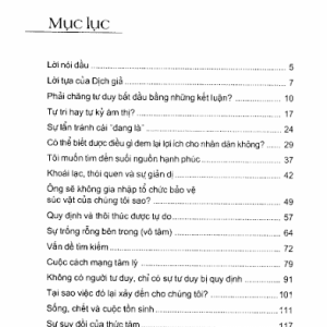 Đường Vào Hiện Sinh – Jiddu Krishnamruti