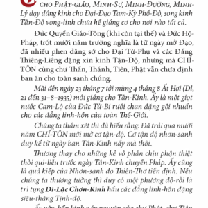 Giải Nghĩa Kinh Thiên Đạo Và Thế Đạo