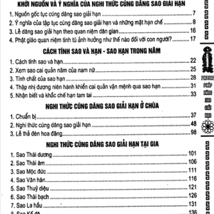 Hóa Giải Sao Hạn – Cách Dâng Sao Giải Hạn Cho Bách Gia Đầu Năm