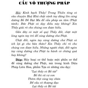 Người Phật Tử Cần Biết