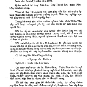 Thiên Văn Vận Số