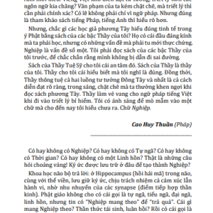 Tổng Quan Về Nghiệp – Hòa Thượng Thích Tuệ Sỹ