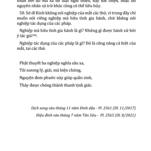 Tổng Quan Về Nghiệp – Hòa Thượng Thích Tuệ Sỹ