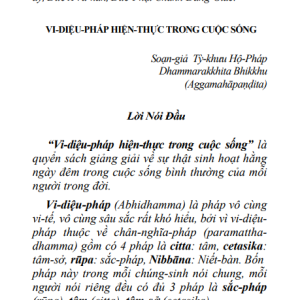Vi Diệu Pháp Hiện Thực Trong Cuộc Sống