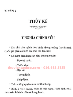 Binh Pháp Tinh Hoa Bản Đẹp 230 Trang Tái Bản 2021 – Nguyễn Quang Trứ