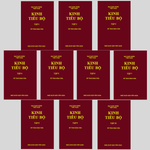 Tiểu Bộ Kinh (Bộ 10 Cuốn) Chữ To Rõ Nét - HT Thích Minh Châu, GS Ngô Phương Lan