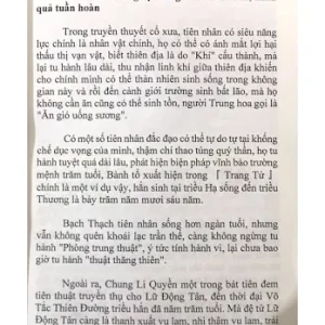 Bản Nét Đạo Gia Tiên Thuật Thần Thông Bí Pháp