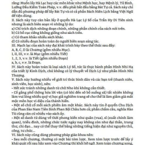 Bản Đẹp Rõ Nét - Bát Tự Hà Lạc Lược Khảo - Học Năng