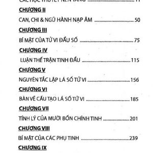 Bí Mật Tử Vi Đẩu Số – Nguyễn Đăng Quang
