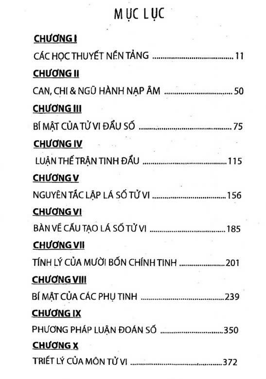 Bí Mật Tử Vi Đẩu Số – Nguyễn Đăng Quang