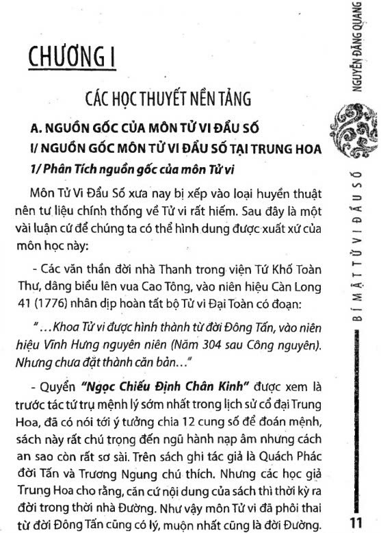 Bí Mật Tử Vi Đẩu Số – Nguyễn Đăng Quang